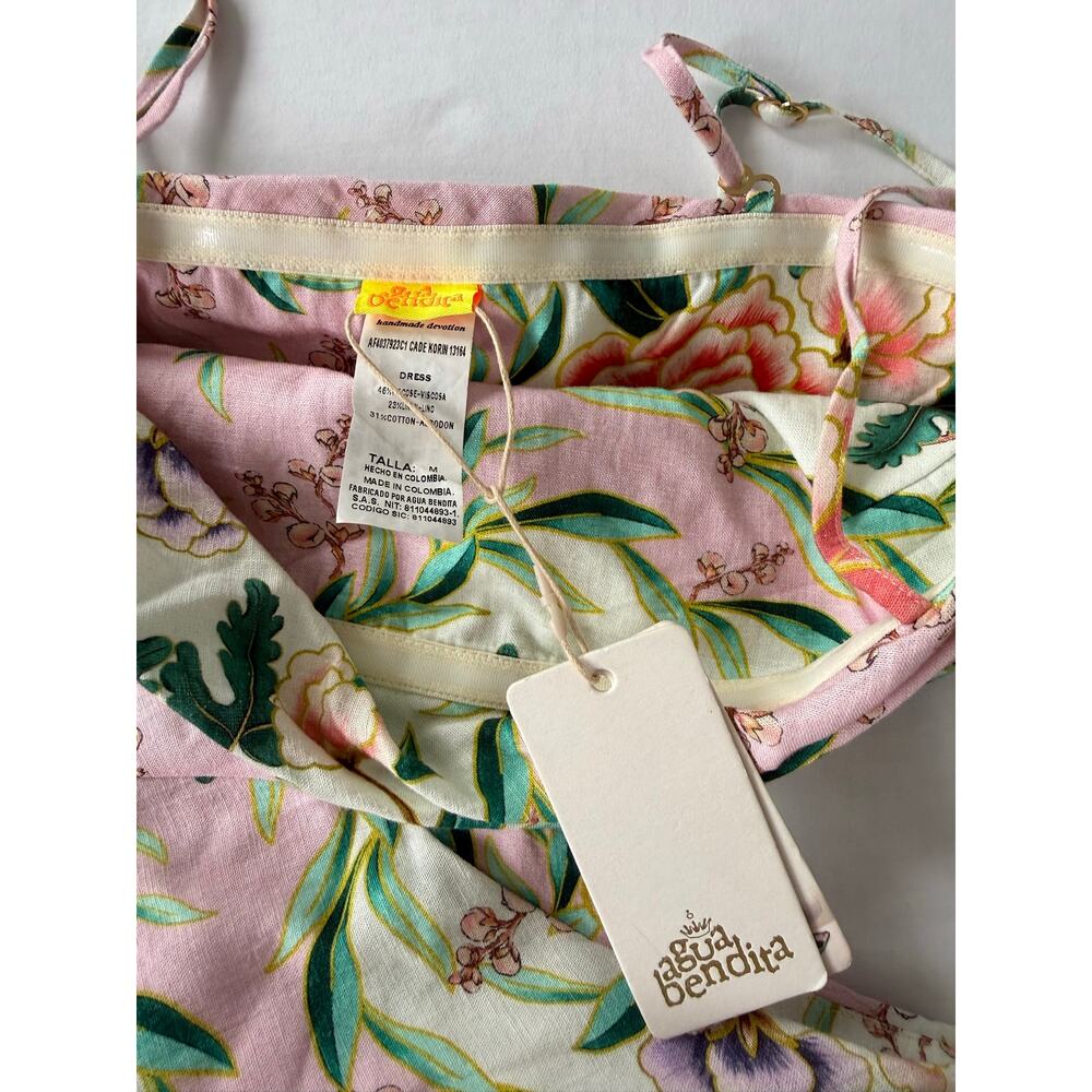 Agua Bendita Mini Dress Cade Korin Floral Cut out Dress Size M NWT - Picture 5 of 6